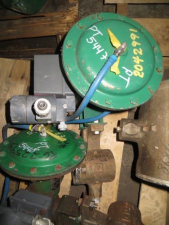 Fisher V-Ball Valve 2" V200 with actuator