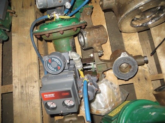 Fisher V-Ball Valve 2" V200 with actuator