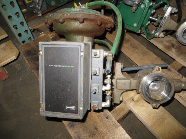 Fisher V-Ball Valve 2" V200 with actuator