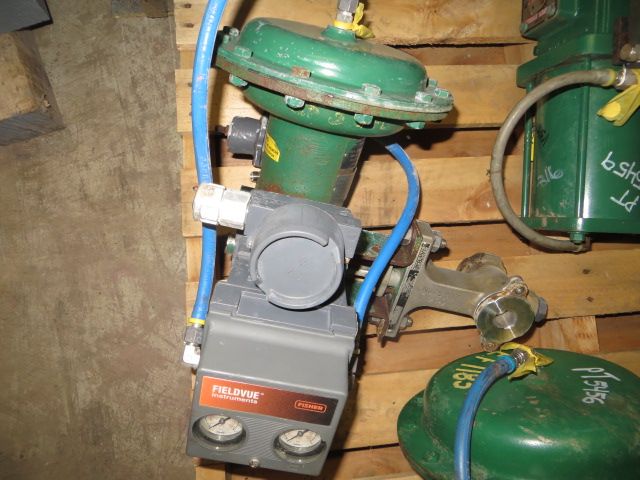 Fisher V-Ball Valve 1" V100 with actuator