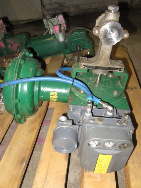 Fisher V-Ball Valve 1" V100 with actuator