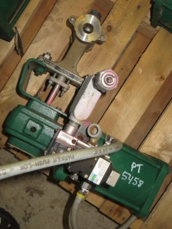 Fisher V-Ball Valve 1" V100 with actuator