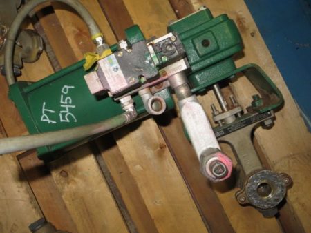 Fisher V-Ball Valve 1" V100 with actuator