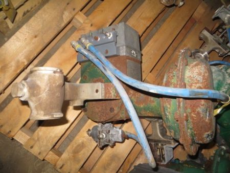 Fisher V-Ball Valve 1 1/2" V100 with actuator