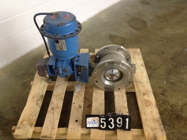 Neles Jamesbury 8"-150 V-Ball Control Valve