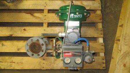 Fisher V-Ball Valve 2″ V500 with actuator