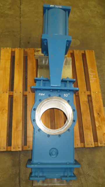 FNW 10"-150 Through Port Valve with Actuator