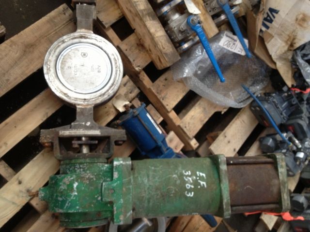 Fisher type 8500 Butterfly Valve Size 8"