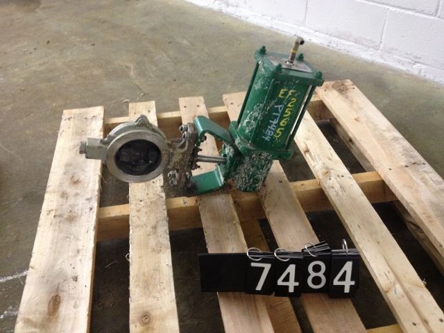 Fisher type 8550 Butterfly Valve size 4"