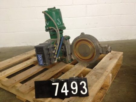 Fisher type 8550 Butterfly Valve size 8"