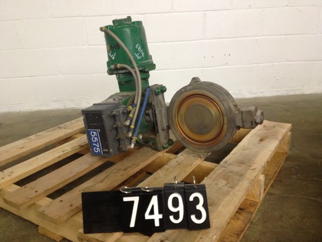 Fisher type 8550 Butterfly Valve size 8"