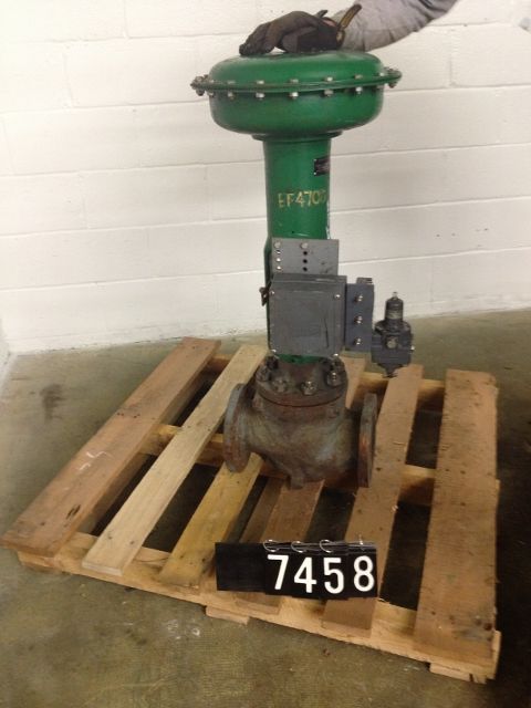 Fisher type ED Sliding-Stem Valve size 4"