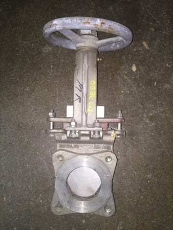Rovalve 3″-150 knife gate valve, hand wheel operated