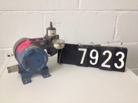 FISHER ROSEMOUNT CURRENT TO PRESSURE TRANSDUCER MODEL 846 DS1J1, 35 PSI MAX