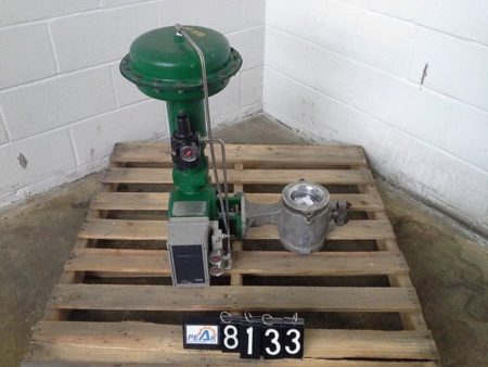 Fisher  4″ V100 V-Ball Control Valve