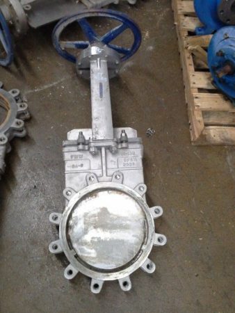 FNW 12″ Knife Gate Valve Hand Wheel Operated