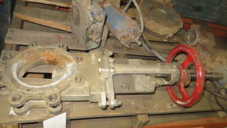 FCC 6″-150 Knife Gate Valve, 316ss