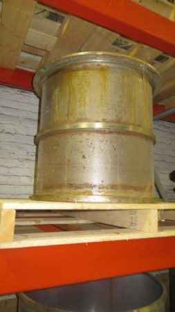 Black Clawson model 24P Pressure Screen Basket