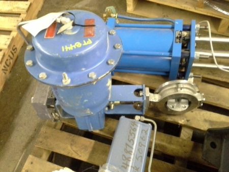 Neles  Jamesbury 4″-150 Butterfly Valve with Pneumatic Actuator