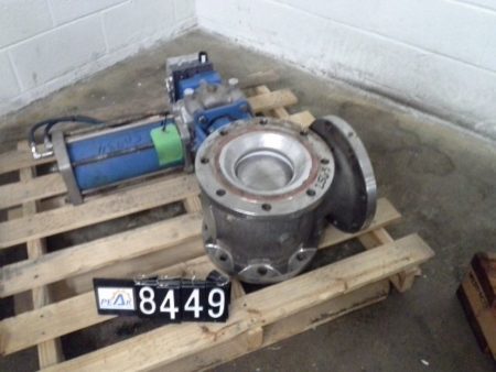 Neles Jamesbury 3 way V-Ball Valve, size 8″-150