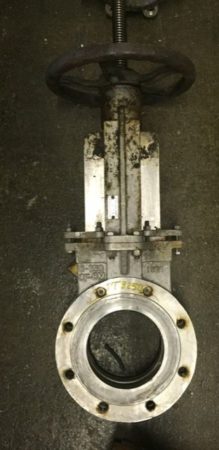 FNW 6″-150 Knife Gate Valve, Hand Wheel Operated