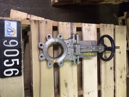 SF Equipment Inc. 4″-150 Knife Gate Valve Hand Wheel Operated