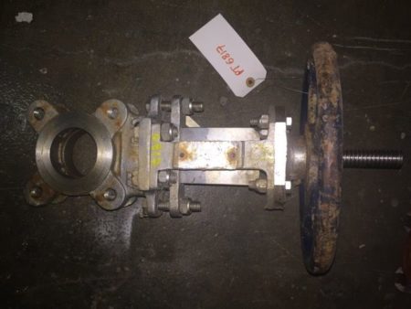 FCC 2.5″ Knife Gate Valve Hand Wheel Operated