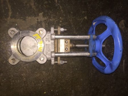 TL 3″ Knife Gate Valve Hand Wheel Operated