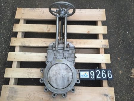 NPV 10″-150 knife gate valve, hand wheel operated