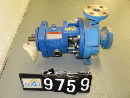 Goulds pump model 3196 STX size 1×1.5-6