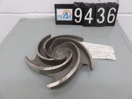 Impeller for Goulds pump model 3196 size 3×4-10, New