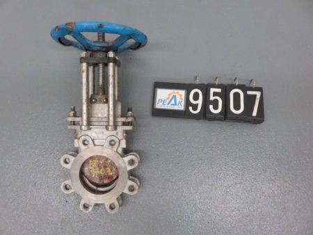 TL 4″-150 knife gate valve, hand wheel operated