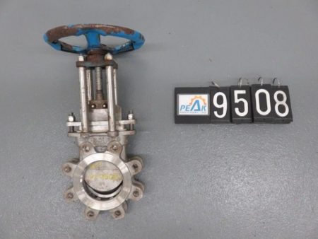 TL 4″-150 knife gate valve, hand wheel operated