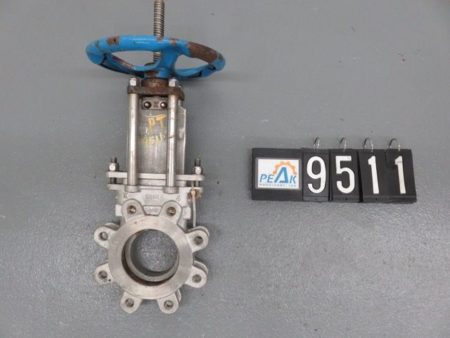 TL 4″-150 knife gate valve, hand wheel operated