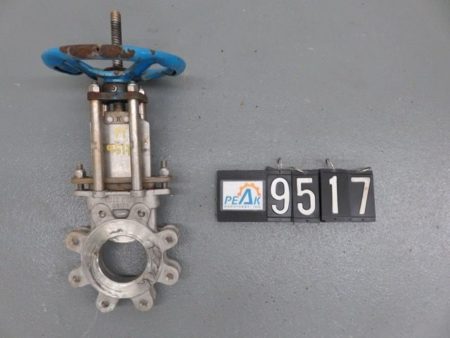 TL 4″-150 knife gate valve, hand wheel operated