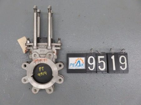 TL 4″-150 knife gate valve, hand wheel operated