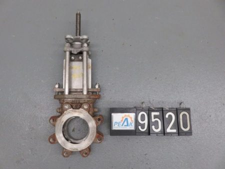 NPV 4″-150 knife gate valve, hand wheel operated