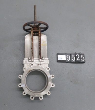 TL 10″-150 knife gate valve, hand wheel operated