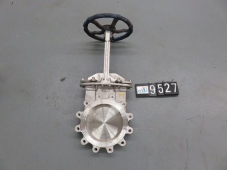 TL 10″-150 knife gate valve, hand wheel operated