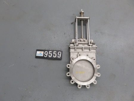 Rovalve  10″-150 knife gate valve,  hand wheel operated