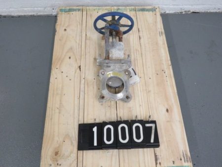 TL 3″-150 knife gate valve, hand wheel operated