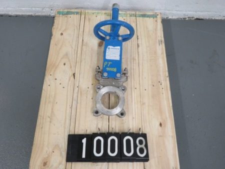 Orbinox  3″-150 knife gate valve, hand wheel operated