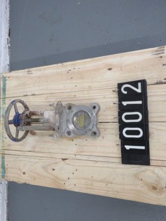 TL 3″-150 knife gate valve, hand wheel operated