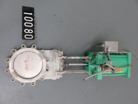 Rovalve / Tyco 10″-150 knife gate valve with pneumatic actuator