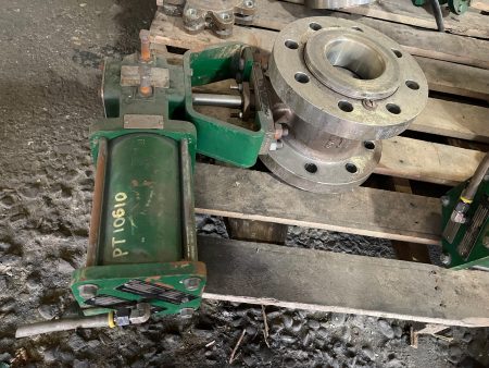 Fisher 4″ V300  V-Ball Control Valve