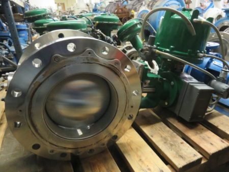 Fisher 14″ V150 V-Ball Control Valve