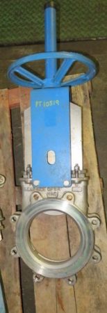 Orbinox  8″-150 knife gate valve, hand wheel operated