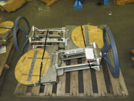 Fabri-Valve 12″-150 Knife Gate Valve , Hand Wheel Operated , 316ss, Unused