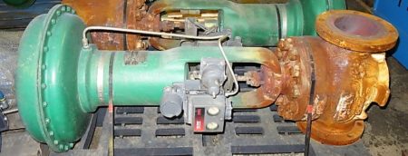 Fisher control valve type ED size 6″-150, material WCB/SS