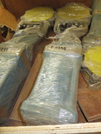 NIS 8″-150 Knife Gate Valve Air Operated 316 Stainless , Unused Condition